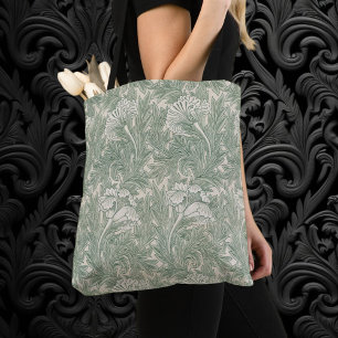 Bolsa Tote Tulipa por William Morris, Arte Floral Vintage