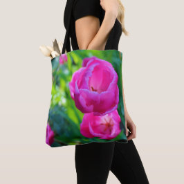 Bolsa Tote Tulipa Rosa