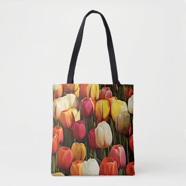 Bolsa Tote Tulipas (Frente)