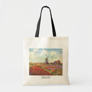 Bolsa Tote Tulipas de Holland por Claude Monet