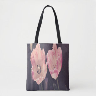 Bolsa Tote Tulipas Lindas em Flor - Personalizado