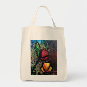 Bolsa Tote Tulipas Pintadas