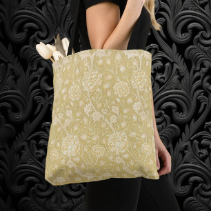Bolsa Tote Tulipas Selvagens por William Morris, Arte de Flor