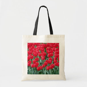 Bolsa Tote Tulipas vermelhas, flores de Ottawa