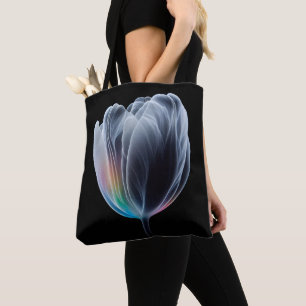 Bolsa Tote Tulpa Iridescente A Preto