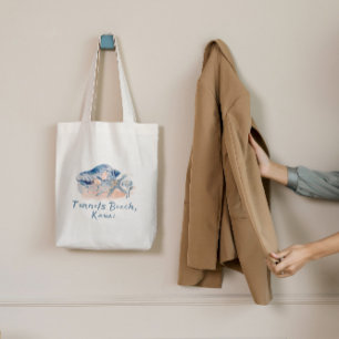 Bolsa Tote Túneis Beach Kauai Seashells Tote Bag