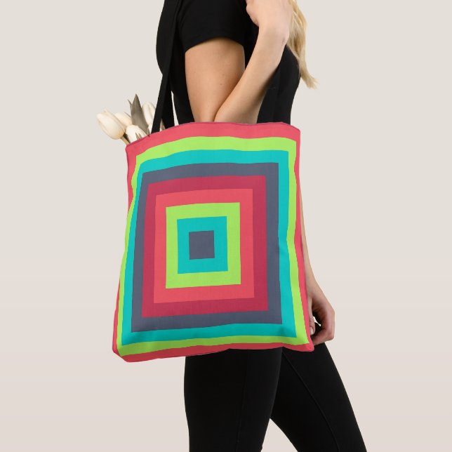 Bolsa Tote Túnel Neon (Close Up)