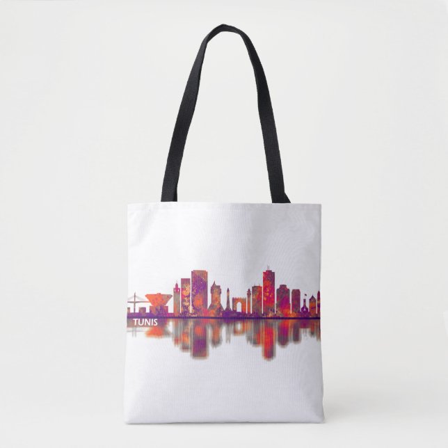 Bolsa Tote Tunis Skyline (Frente)