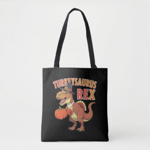 Bolsa Tote Turkeysaurus Rex Dab Turquia Dino Toddler Boys