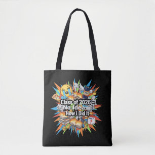 Bolsa Tote Turma de 2026 Formatura Divertida