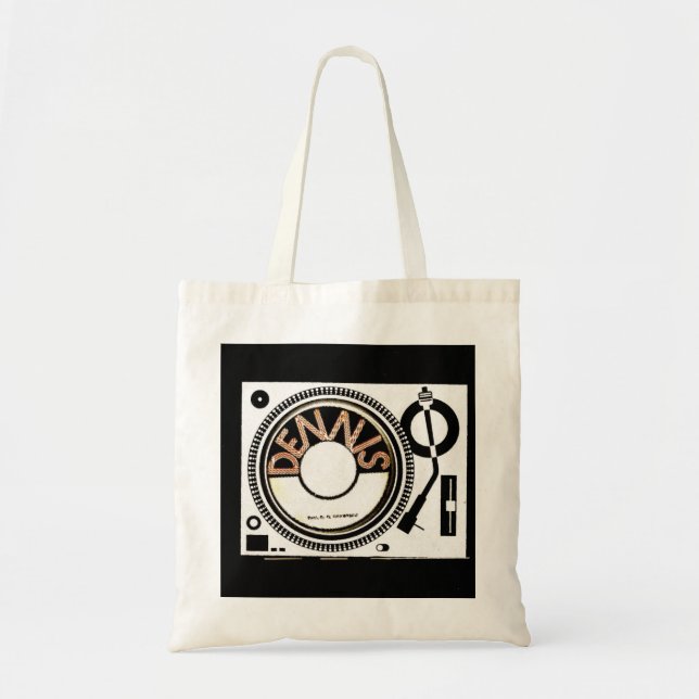 BOLSA TOTE TURNTABLE DE DENNIS (Frente)