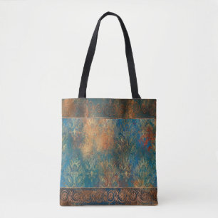 Bolsa Tote Turquesa Cooper Patina Verde Água Legal