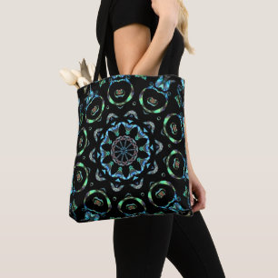 Bolsa Tote Turquesa Pearl Mandala 2