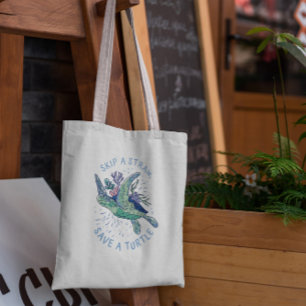 Bolsa Tote Turtle Animal Natação