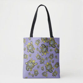 Bolsa Tote Turtle Earth Moon Maureen Girard Whimsic