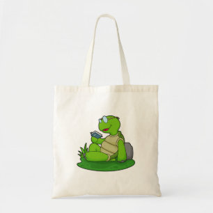 Bolsa Tote Turtle Leading Book