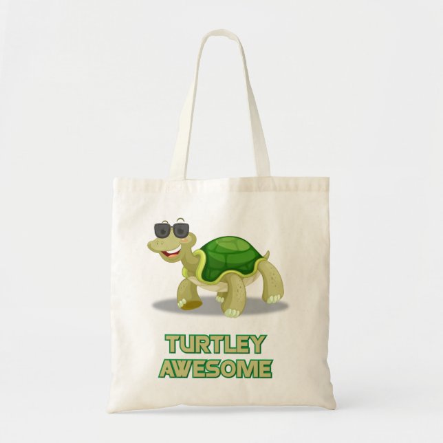 Bolsa Tote Turtley impressionante (Frente)