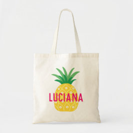 Bolsa Tote Tutti Frutti Fruta Abacaxi Meninas Personalizadas