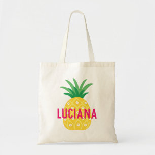 Bolsa Tote Tutti Frutti Fruta Abacaxi Meninas Personalizadas