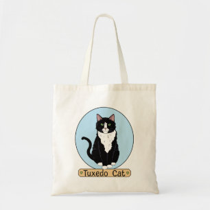 Bolsa Tote Tuxedo Cat