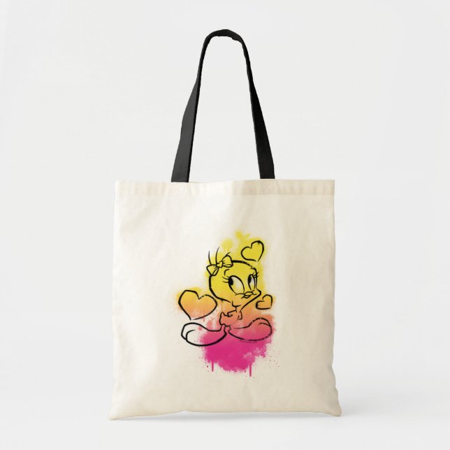 Bolsa Tote TWEETY™ com coração (Frente)