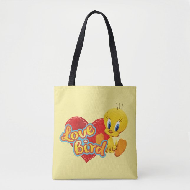 Bolsa Tote TWEETY™ - Pássaro do Amor (Frente)
