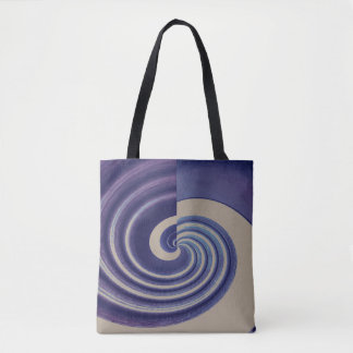 Bolsa Tote Twirl, curl circles. Make rings & rounds.