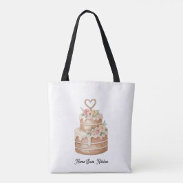 Bolsa Tote Tygkasse cake lover/kitchen design
