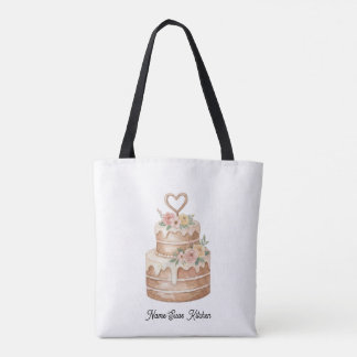 Bolsa Tote Tygkasse cake lover/kitchen design