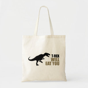 Bolsa Tote Tyrannosaurus Rex Vai Comer Você