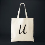 Bolsa Tote U) Assinatura Presente Simples<br><div class="desc">Ter Um Tempo Difícil Encontrando Um Presente Para Essa Pessoa? Bem,  Você Encontrou O Presente PERFEITO. Super Simples,  Mas Faz Um Presente Excelente! Este É Um Saco De Tote Com Uma Assinatura,  (U). Para Qualquer Um Com Um Nome Começando Com U,  Ou Algo Mais... ?</div>