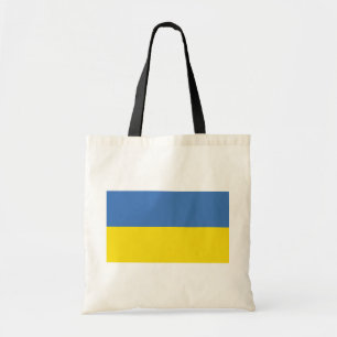 Bolsa Tote Ucrânia Flag, Ucraniano Slava Ucraniano С л в а У