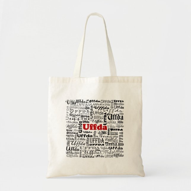 Bolsa Tote Uffda Tote Bag (Frente)