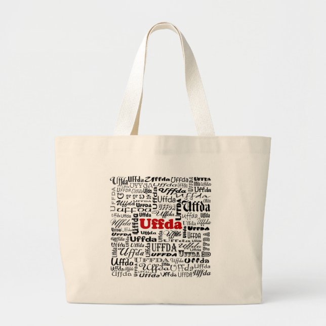 Bolsa Tote Uffda Tote Bag (Frente)
