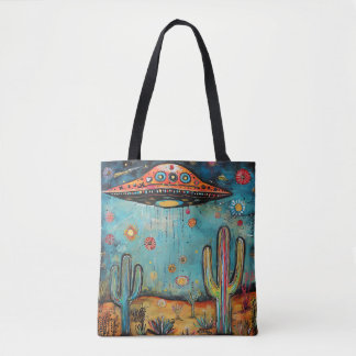 Bolsa Tote UFO Divertido Funcional