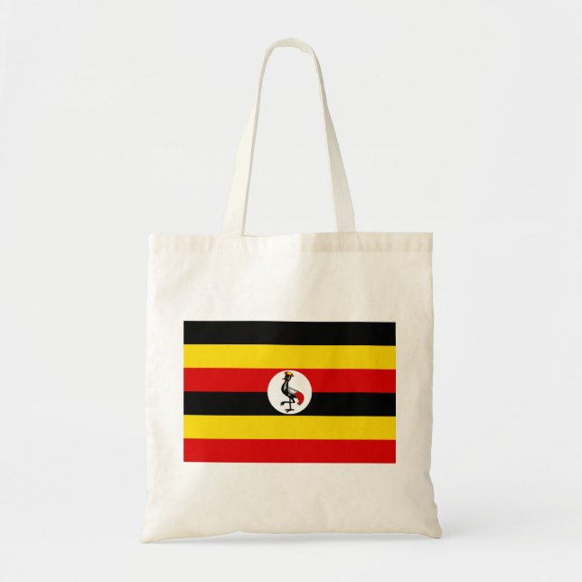 Bolsa Tote Uganda Flag (Uganda) (Frente)