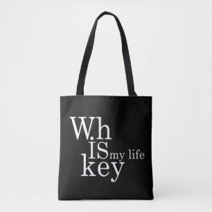 Bolsa Tote uísque é minha vida