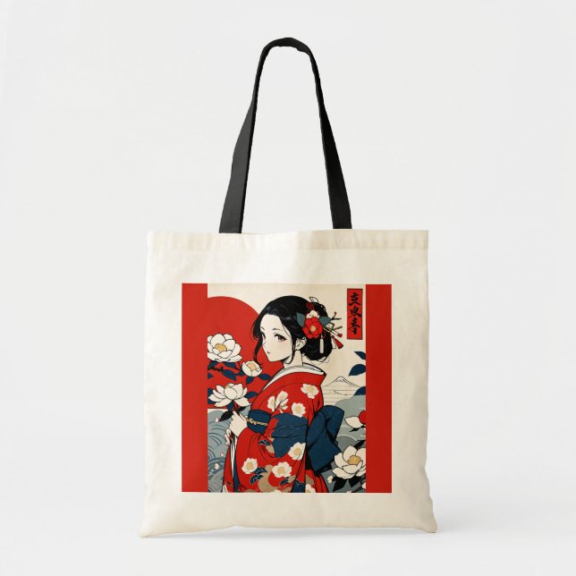 Bolsa Tote Ukiyo-e Modern Tote Bag (Frente)