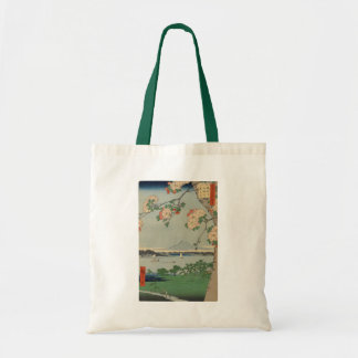 BOLSA TOTE UKIYOE ~HIROSHIGE  名所江戸百景 隅田川水神の森真崎~