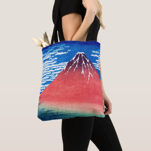 Bolsa Tote ukiyoe - Hokusai : No.33 Red Fuji -