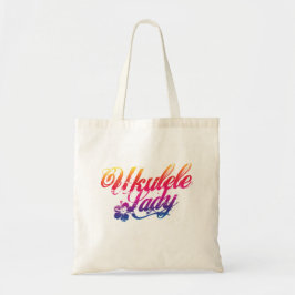 Bolsa Tote Ukulele Lady Tote Bag