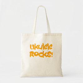 Bolsa Tote Ukulele Rocks!