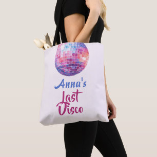 Bolsa Tote Última Festa de Despedida de Solteira no Disco B