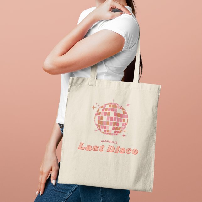 Bolsa Tote Última Festa de solteira Disco (Criador carregado)