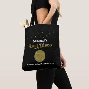 Bolsa Tote Última Noiva Disco Festa de Despedida de Solteira 