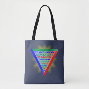 Bolsa Tote Ultimate Gamer 3 - Cores do sistema de jogos RGB