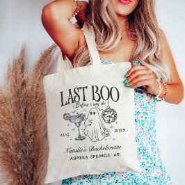 Bolsa Tote Último Boo Antes de Festa de Halloween de Bachelor