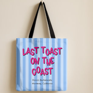 Bolsa Tote Último brinde na costa azul + Bach rosa quente