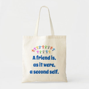 Bolsa Tote Um Amigo É Como Se Fosse Um Segundo Autoamigo