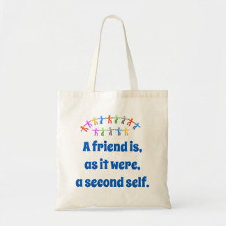 Bolsa Tote Um Amigo É Como Se Fosse Um Segundo Autoamigo